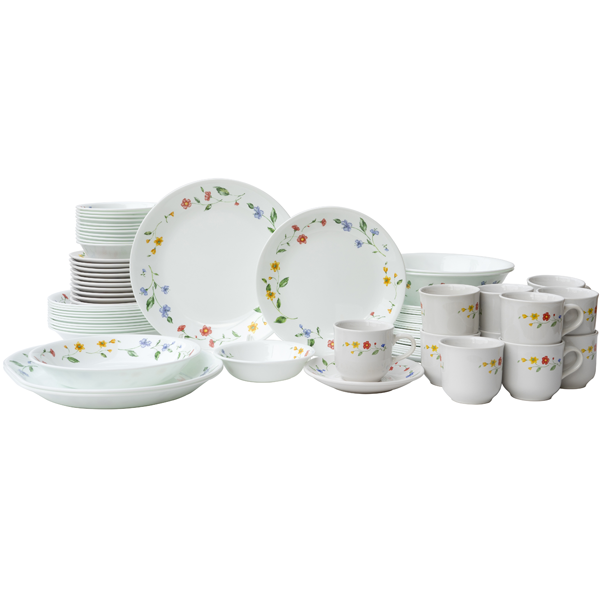 Corelle Deluxe Series 76 Pcs Dinner Set Bakeware.pk