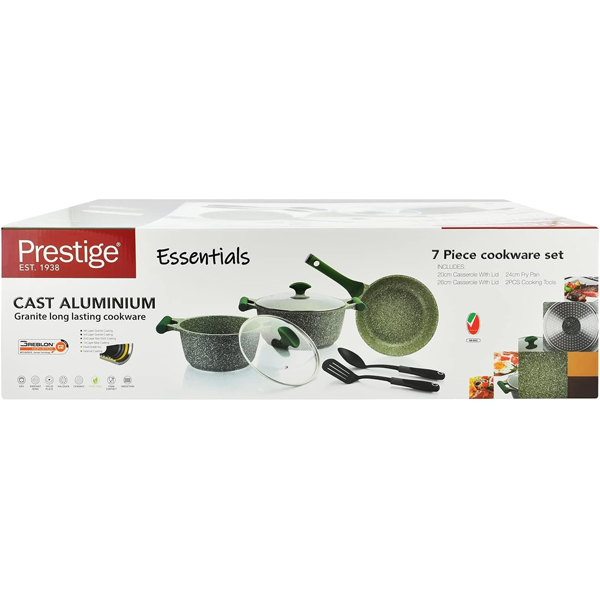 Prestige Essentials Granite Cookware Set