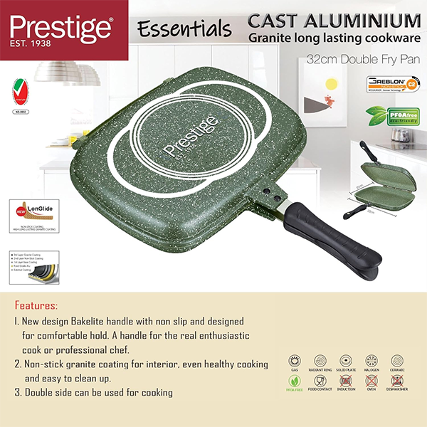 Prestige Double-Sided Griddle Pan