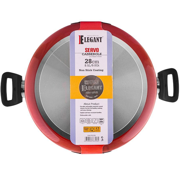 Elegant Non-Stick Servo Casserole 28cm