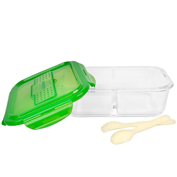 Pyrex Snap Ware Divided Glass Storage