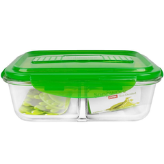 Pyrex Snap Ware Divided Glass Storage
