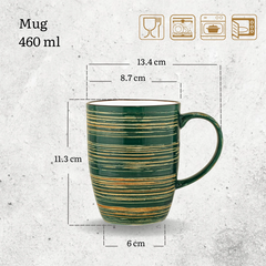 Wilmax Spiral Coffee/Tea Mug