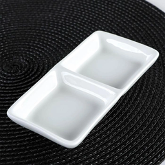 Wilmax Fine Porcelain Divided Dish