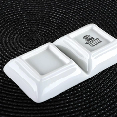 Wilmax Fine Porcelain Divided Dish