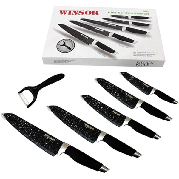 Winsor 6pcs Knife Set