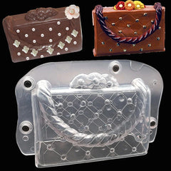Acrylic Lady Purse Chocolate Mold Large Size