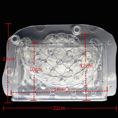 Acrylic Lady Purse Chocolate Mold Large Size