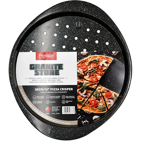 Prestige Granite Pizza Crisper Pan
