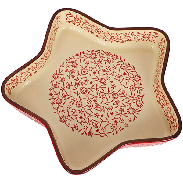 Danny Home Ceramic Star Baking Dish