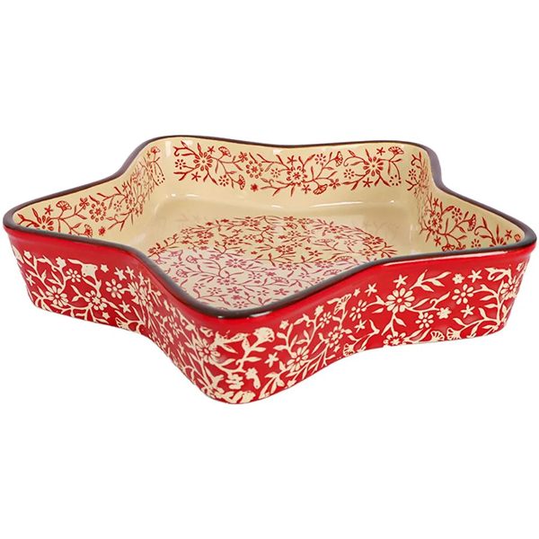 Danny Home Ceramic Star Baking Dish