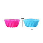 Silicone Mini Bundt Baking Mold 6Pcs