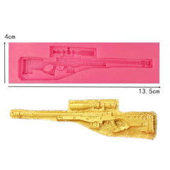 Sniper Gun Silicone Mold
