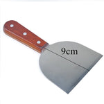 Steel Scraper with Wooden Handle