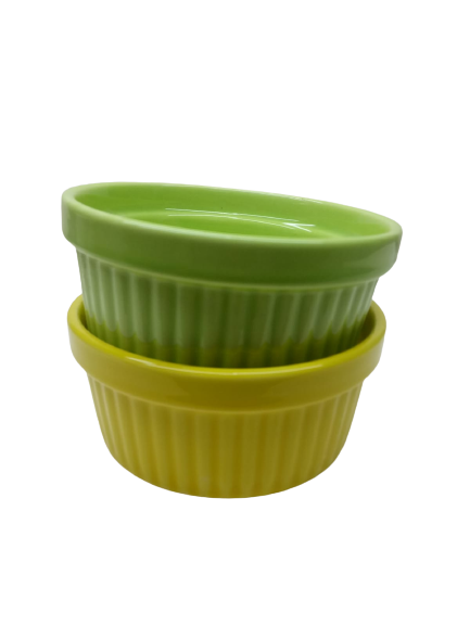 Porcelain Ramekins Set of 2 Pcs