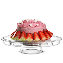Multi Purpose 3 in 1 Cake Stand With Dome Lid