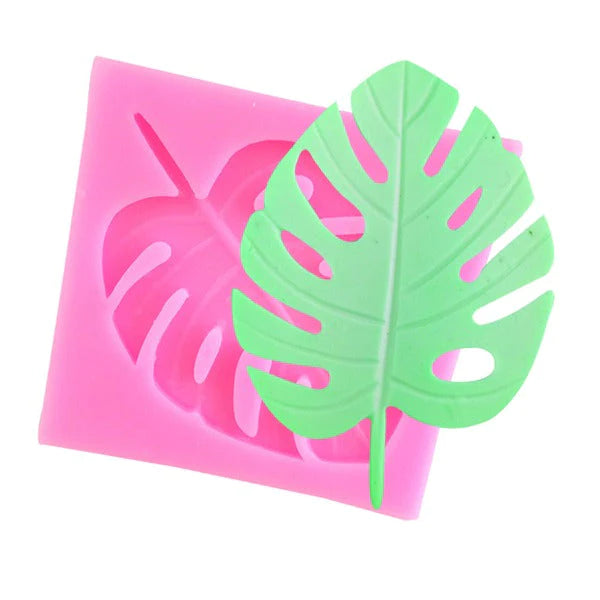 Tropical Leaf Silicone Mold