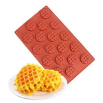 Round Waffle Silicone Mold