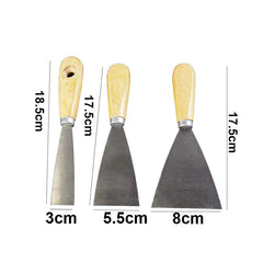 Steel Scraper Wooden Handle