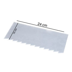 Acrylic Double Sided Cake Decorating Comb