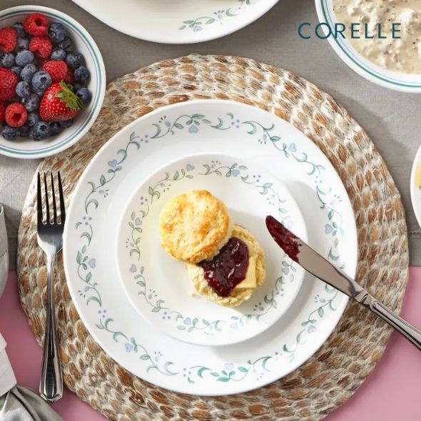 Corelle Classic 81pc Dinnerware Set - Country Cottage