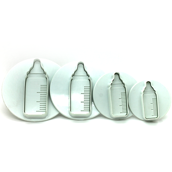 Baby Feeder Plunger Cutters 4pcs Set - bakeware bake house kitchenware bakers supplies baking