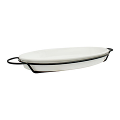 Brilliant 12.75“plate w iron 8c