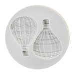 3D Hot Air Balloon Silicone Fondant Mold - bakeware bake house kitchenware bakers supplies baking