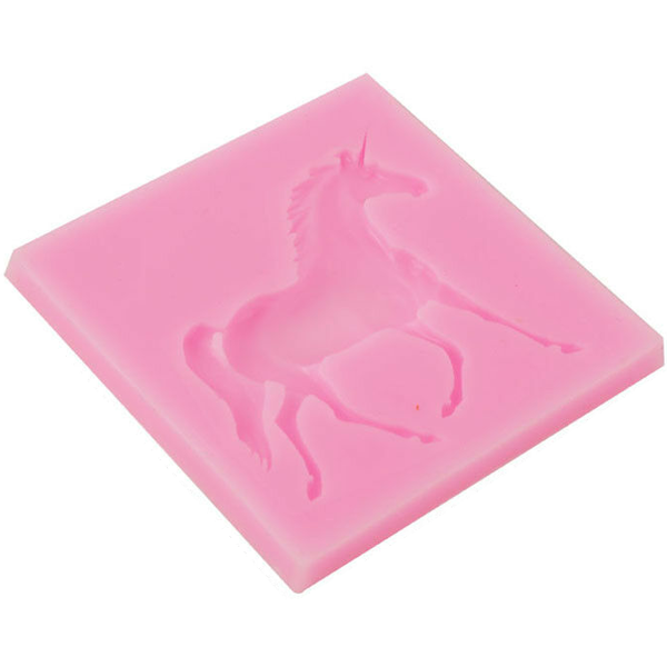 3D Unicorn Silicone Fondant Mold - bakeware bake house kitchenware bakers supplies baking