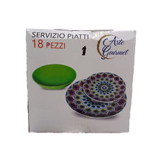 Porcelain Dinnerware Set - 18 Pcs