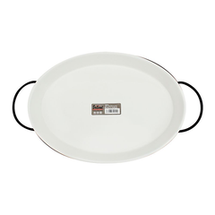 Brilliant 12.75“plate w iron 8c