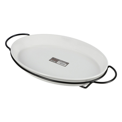 Brilliant 12.75“plate w iron 8c