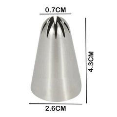 132 Icing Nozzle Stainless Steel
