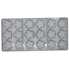 Acrylic Flower Chocolate Mold - bakeware bake house kitchenware bakers supplies baking