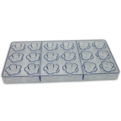 Acrylic Flower Chocolate Mold - bakeware bake house kitchenware bakers supplies baking