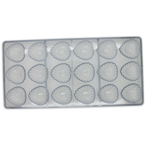 Acrylic Shell Chocolate Mold - bakeware bake house kitchenware bakers supplies baking