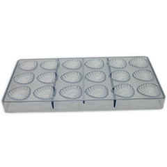 Acrylic Shell Chocolate Mold - bakeware bake house kitchenware bakers supplies baking