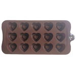 Silicone Chocolate Mold Heart - bakeware bake house kitchenware bakers supplies baking