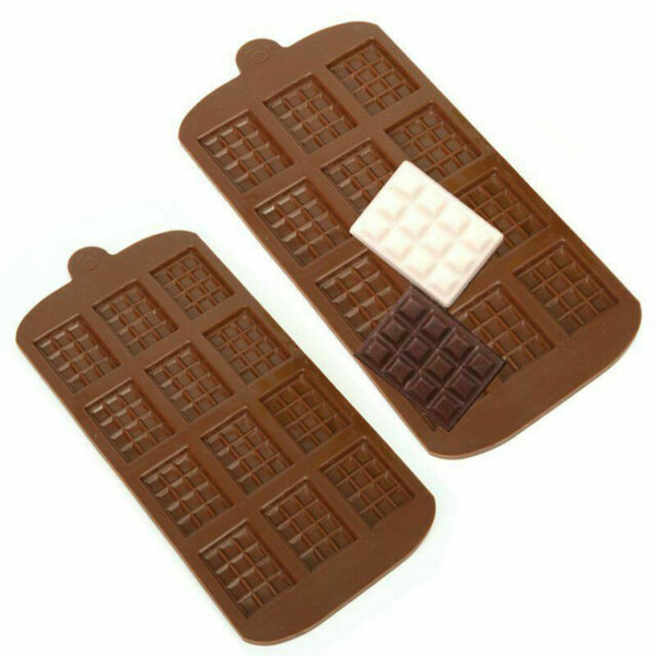 Silicone Chocolate Bar Mold - bakeware bake house kitchenware bakers supplies baking