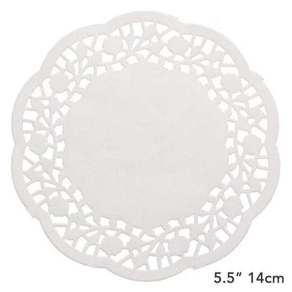 Doilies Baking Paper Mat 5.5" 14cm - bakeware bake house kitchenware bakers supplies baking