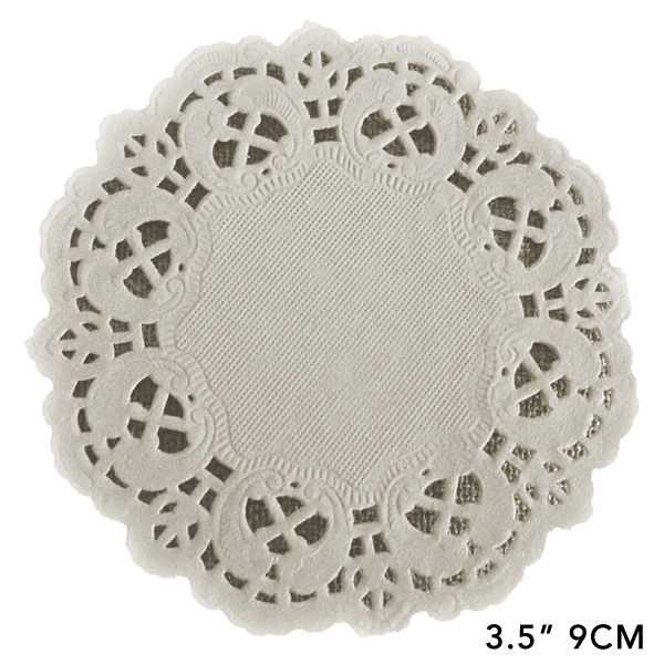 Doilies Baking Paper Mat 3.5" 9cm - bakeware bake house kitchenware bakers supplies baking
