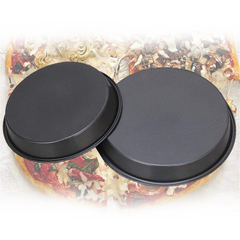 Pizza Pan Set 2Pcs - bakeware bake house kitchenware bakers supplies baking