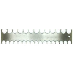 Stainless Steel Icing Comb Pattern 2 - bakeware bake house kitchenware bakers supplies baking