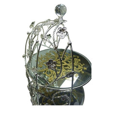 3 Tier Dessert Stand Silver