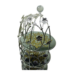 3 Tier Dessert Stand Silver