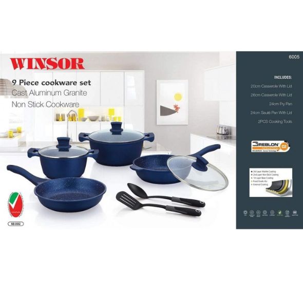 Winsor Cook Set 9Pcs