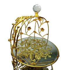 3 Tier Dessert Stand Golden
