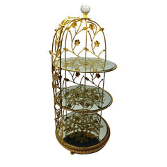 3 Tier Dessert Stand Golden