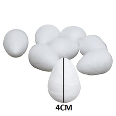 Mini Egg Shape Chocolate Foam 12Pcs Pack