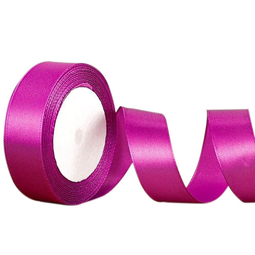 Rose Purple Ribbon For Decoration 2CM